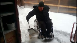 А на утро выпал снег