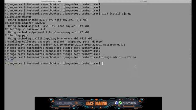 Python Django HINDI Tutorial | Part 1 | - Installation смотреть онлайн