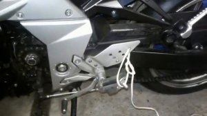 Kawasaki Z750 замена ведущей звезды