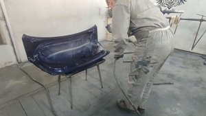 Покраска переходом по базе Покраска крышки багажника с двух сторон. Накосячил...