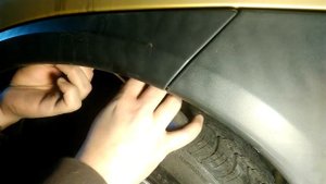 Opel Corsa C back bumper removal