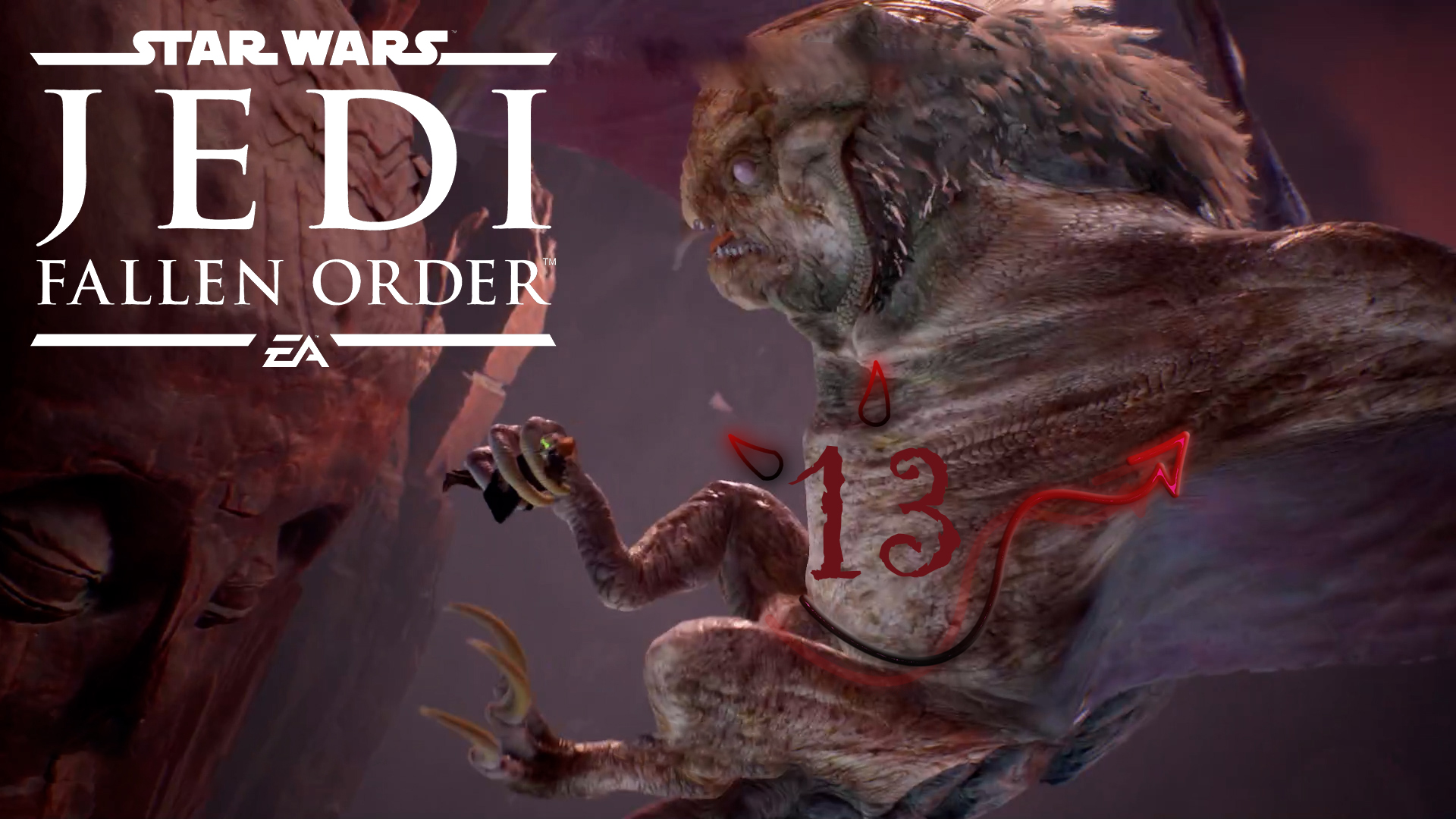 Star Wars Jedi  Fallen Order ❤ 13 серия ❤ Горгара, не бей ни нада