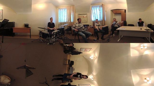 09-04-2018 Ансамбль "Bad Groove" (cover) видео 360 градусов смотреть онлайн