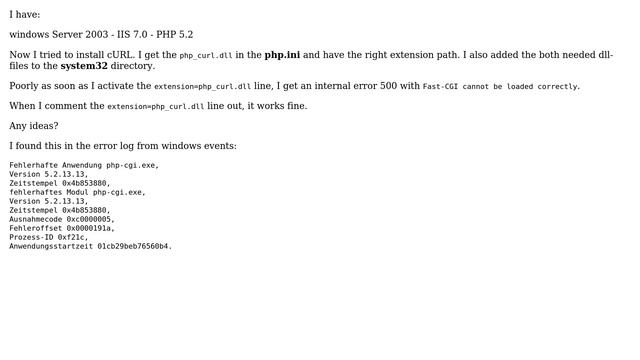 DevOps & SysAdmins: FastCGI Process error when enable cURL смотреть онлайн