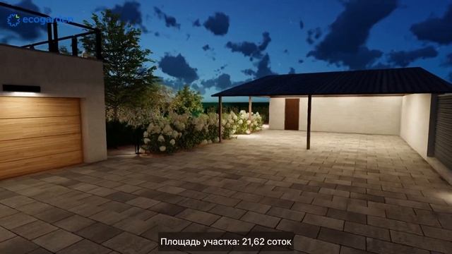 Ландшафтный проект: Морской клуб