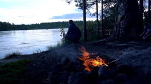 Нашли шикарное место для отдыха. Попов Порог. Река Сегежа!