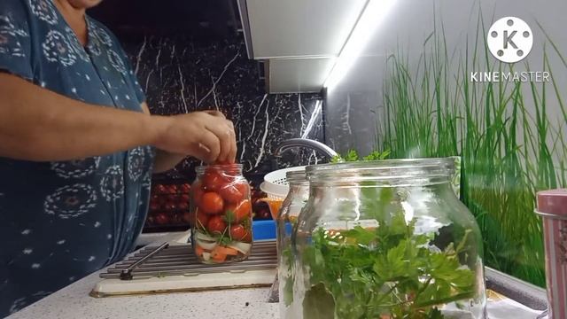 маринованные помидоры по-Болгарски, удивите своих гостей ? #помидоры #заготовкиназиму #томаты