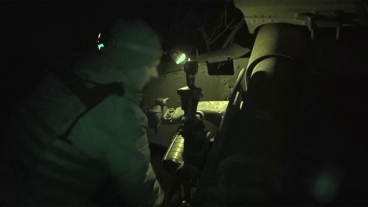 Репортаж о боевой работе российских артиллеристов на Артемовском направлении