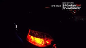 2004 BMW E46 M3 LED BFD (Brake Force Display)