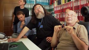 Приветствие и благодарность о Вячеслава Харинова Петру Сикслю