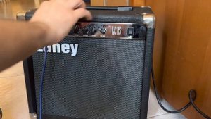 Laney LC15 black 15 watt tube amp made in UK