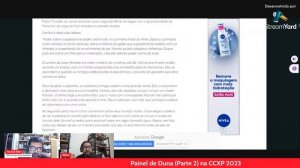 Painel de Duna - Parte 2 na CCXP 2023