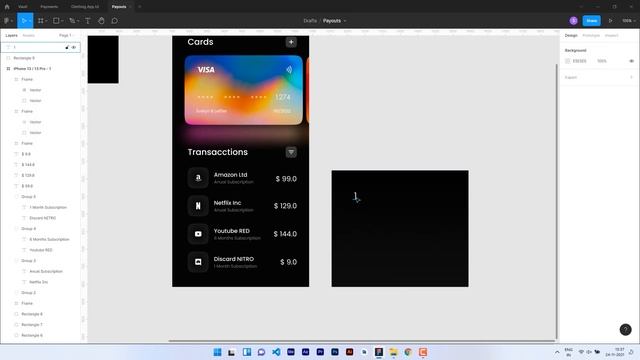 Design a User-Friendly Card Payment App UI with Figma | DesigneStudio смотреть онлайн