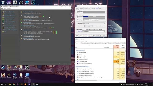 stress test i3-10100F real temp смотреть онлайн