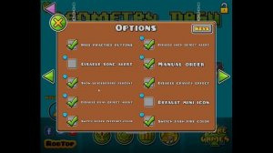 РАЗБОР НАСТРОЕК ИГРЫ И ИХ ФУНКЦИИ | GEOMETRY DASH