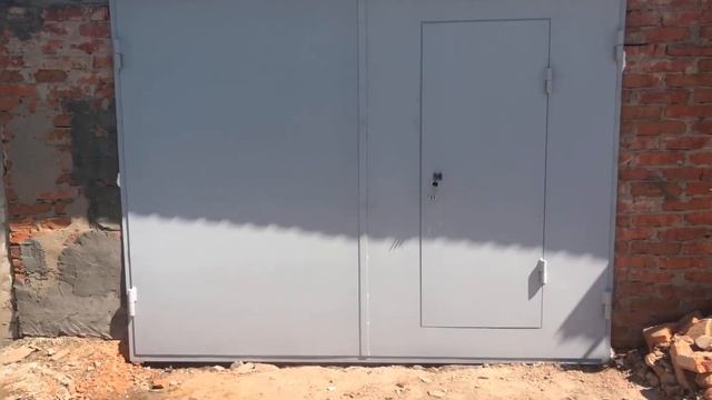 Гаражные ворота распашные в городе Иваново