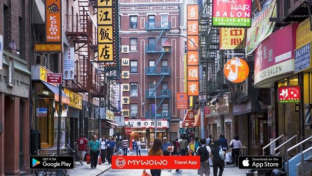Чайна Таун – Презентация – Нью–Йорк – Аудиогид – MyWoWo Travel App смотреть онлайн