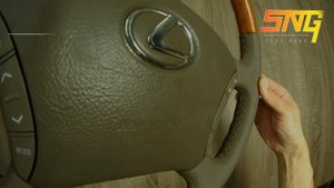 Steering wheel leather Lexus LX470 GX470 Toyota LC Prado 120