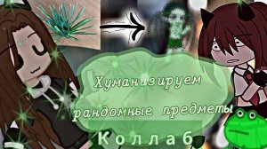 ?Коллаб с Кара вей!?/ Хуманизация рандомных предметов / гача нокс