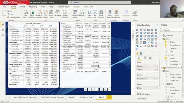 How to generate Basic Income Statement with Power BI смотреть онлайн
