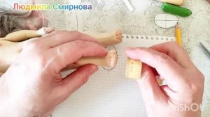 КАК СДЕЛАТЬ ВЫКРОЙКУ ОБУВИ ДЛЯ КУКЛЫ. САНДАЛИ