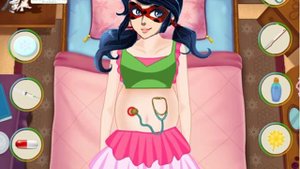 РОДЫ БЕРЕМЕННОЙ ЛЕДИ БАГ! ИГРА ДЛЯ ДЕТЕЙ!