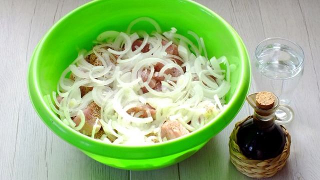Шашлык на минералке с уксусом