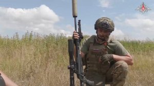 Снайпер с позывным «Сокол»