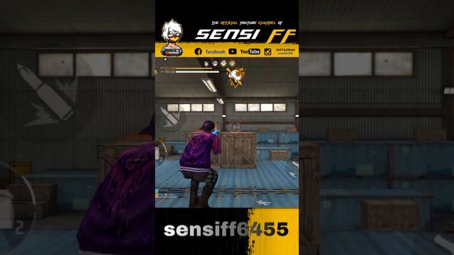 #short #freefire🔥Sensi ff op headshot 😈 Attitude status video👾Sensi ff ||S006 ff👽 #Sensi