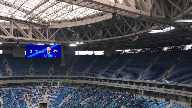 Боярский объявляет состав "Зенита" на первом матче нового стадиона на Крестовском острове смотреть онлайн