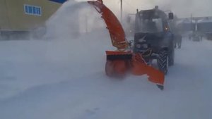 Снегоуборочная техника на МТЗ
