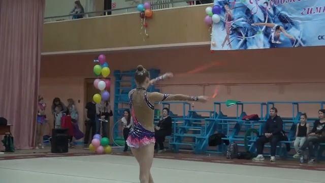 Цуран Екатерина,  2000, Пермь, скакалка, Юные Грации, Ижевск, 13 12 2014 смотреть онлайн