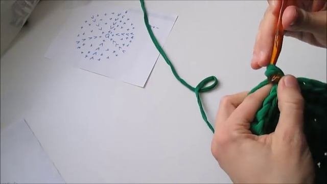 Вязание для начинающих. Простая корзинка