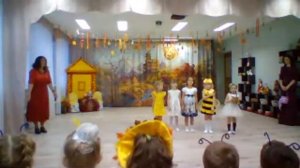 Осеннее музыкальное занятие в старшей группе "Солнышко"