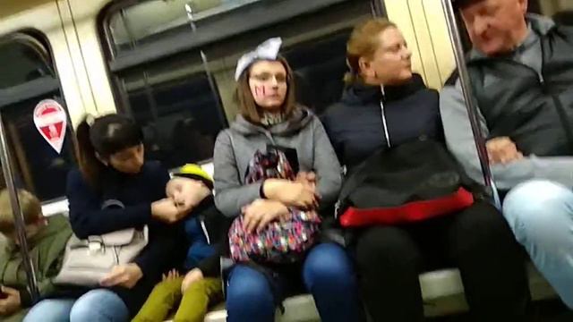 Партизанская - Электрозаводская по Арбатско-Покровской линии на метропоезде "Русич"