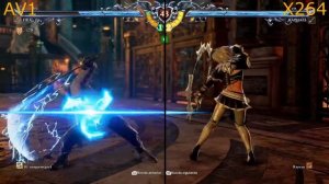 OBS real-time video encoding comparison (AV1 vs X264)