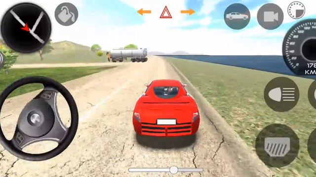 Impossible Car Tracks 3D - Red Lambo Driving Simulator Stunts Multiplayer Mode - #gameplay