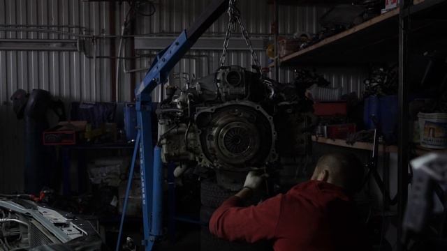 Снятие и установка двигателя на SUBARU impreza смотреть онлайн