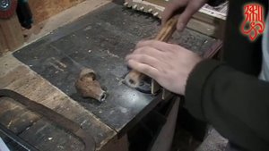 Изготовление ганглинга, ритуальной дудки из кости. Making Kangling