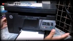Cek Tanpa Komputer Printer HP LaserJet Pro MFP M125a