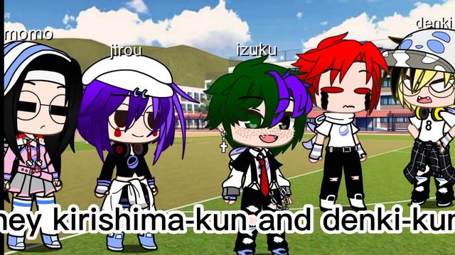 London bridge is falling down meme||jiro Emily and Izuku Afton||gacha club смотреть онлайн