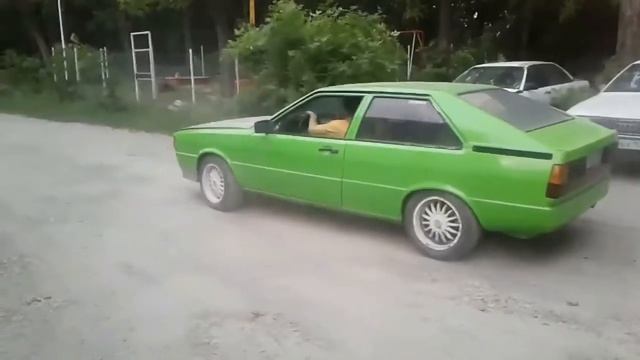 DAS.club story audi coupe b2 (green frog)