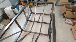 Лазерный станок 1550*850 мм своими руками. Часть 1. Станина.