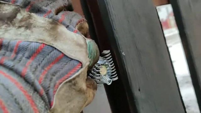 Телескопические запоры для ворот. Ворота своими руками ч6 смотреть онлайн