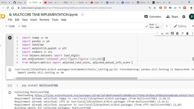 MULTI CORE TSNE implementation | data science | machine learning | exploratory data analysis | EDA