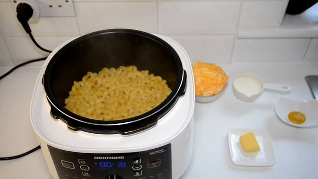 Мак энд Чиз Макароны с Сыром в мультиварке скороварке Редмонд Рецепты в мультиварке скороварке