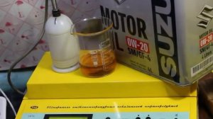 Масло Suzuki 0W-20 SM/GF-4 проверка CCS при.. -35гр.