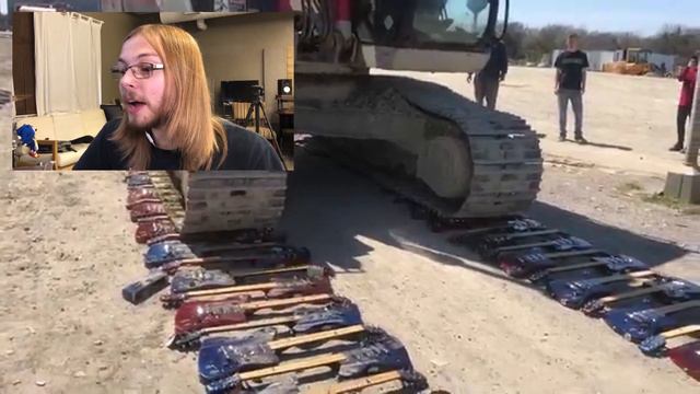Gibson Destroys Hundreds of Firebird Guitars! | Reaction Video! смотреть онлайн