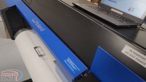 Roland TrueVIS SG-300 30-Inch Large Format Printer and Cutter Test After New Print Head Installed