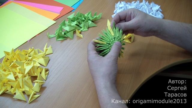 Модульное оригами корзинка. Оригами корзинка.  Корзинка из бумаги оригами. часть 1